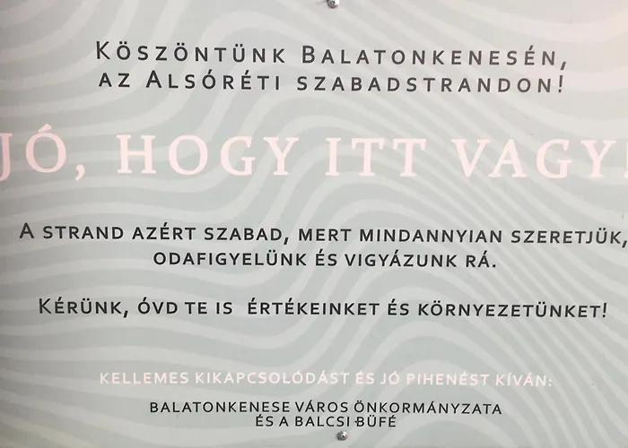 Kis Haz Az Erdo Mellett - Little House Next To The Forest Appartement Balatonakarattya